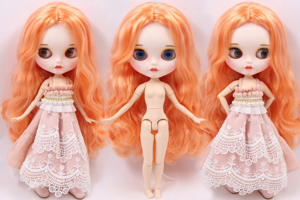 ICY Blyth кукла на заказ с руками Набор для тела Новая Улыбка Рот матовое лицо 1/6 игрушки BJD DIY модные куклы подарок для девочки специальное предложение