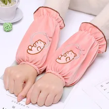 Студенческие женские короткие манжеты осень и зима рабочие рукава мужские милые руки манжеты с длинным рукавом кепки нарукавники для взрослых кормящих