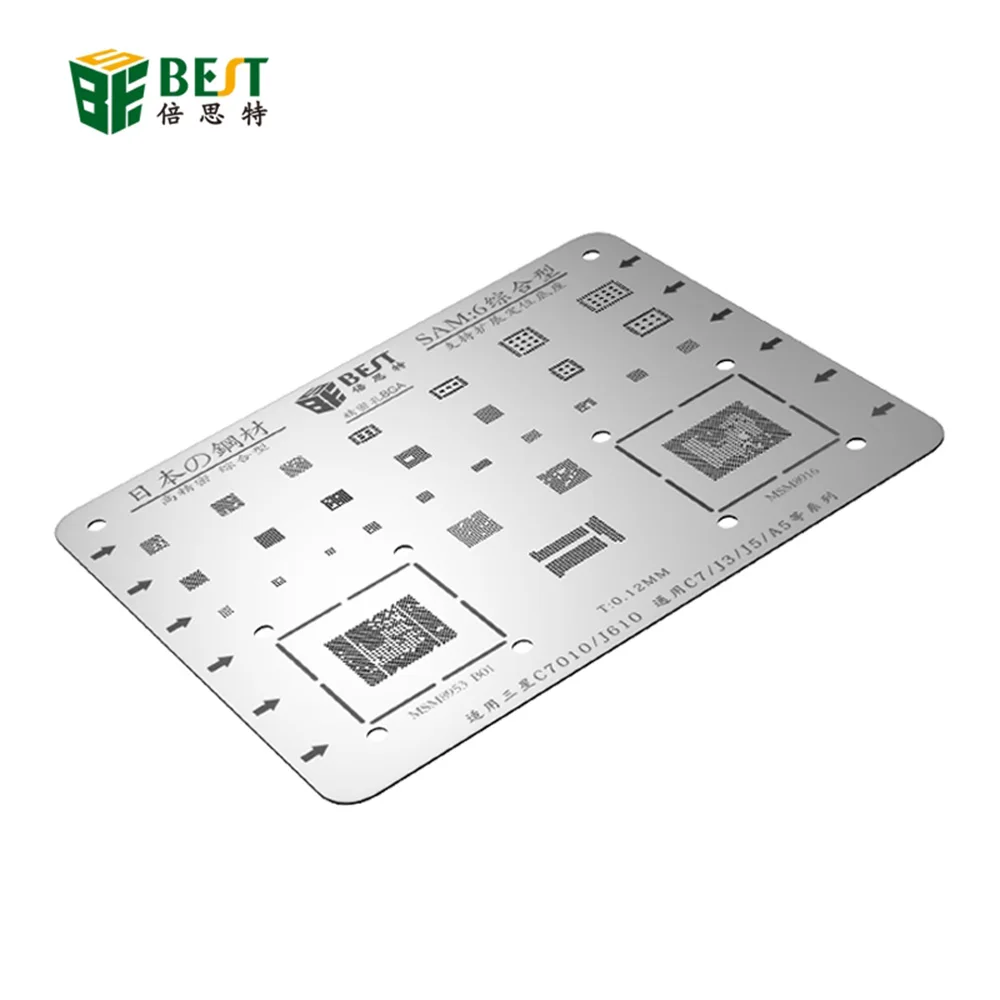 Kit de réparation de carte mère PCB pour Samsung Dock, puce IC, BGA Reballing Stbbles, modèle de soudure, S7, S8, série Note, 1 pièce