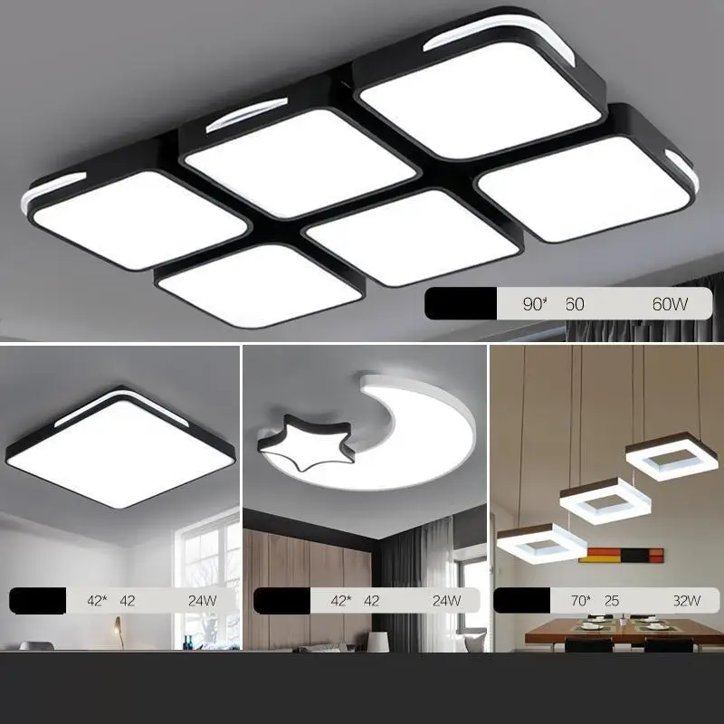 For Plafon Lustre Industrial Decor Home Lighting Led Luminaria Teto Plafonnier Lampara De Techo Living Room Light Ceiling Lamp