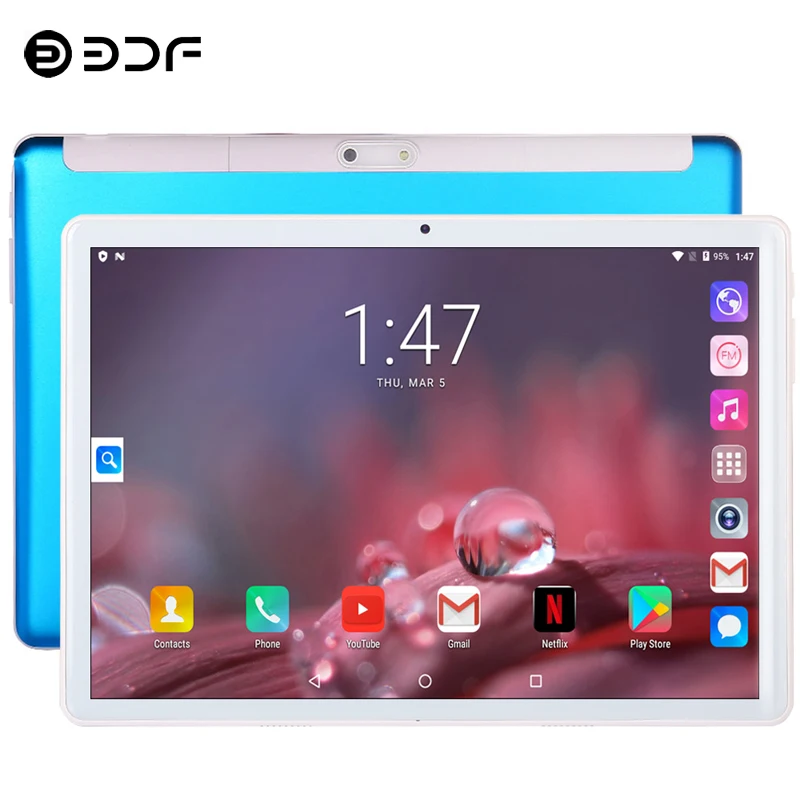 

New 10.1 inch Tablets Android 7.0 Tablet 32GB Quad Core 3G LTE Phone Call IPS Bluetooth Wi-Fi GPS 10.1 inch Tablet PC