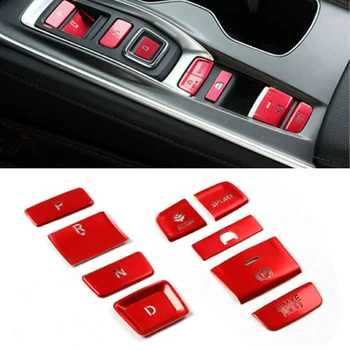 

Trim Panel Button Cover Red For Honda Accord 2018-2020 Decoration Gear Shift