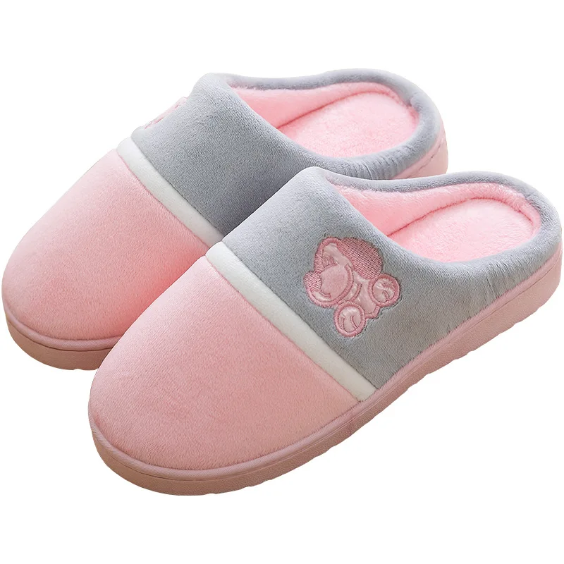 PDMOSY/обувь с героями мультфильмов; pantoffels dames; нескользящие домашние тапочки; женские милые зимние домашние тапочки; calzado mujer