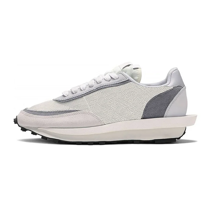 Sacai LDV вафельная спортивная обувь для мужчин и женщин черный белый серый сосновый зеленый Gusto университетский синий мужские кроссовки модные спортивные - Цвет: 5