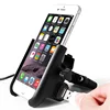 YPAY Aluminium Bicycle Motorcycle Phone Holder with USB Charger 12-24V For Rearview Handlebar Mirror Mount bicycle phone Braket ► Photo 2/6