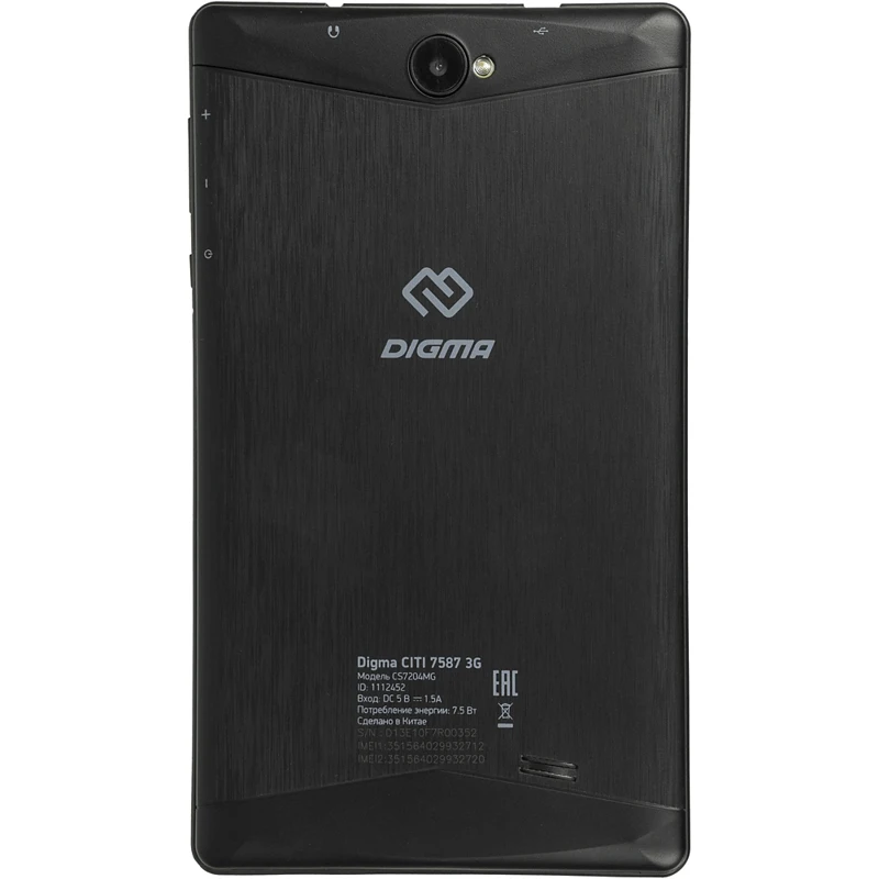 Tablet Digma Citi 7587 3G. 2GB. 16GB Black | Компьютеры и офис