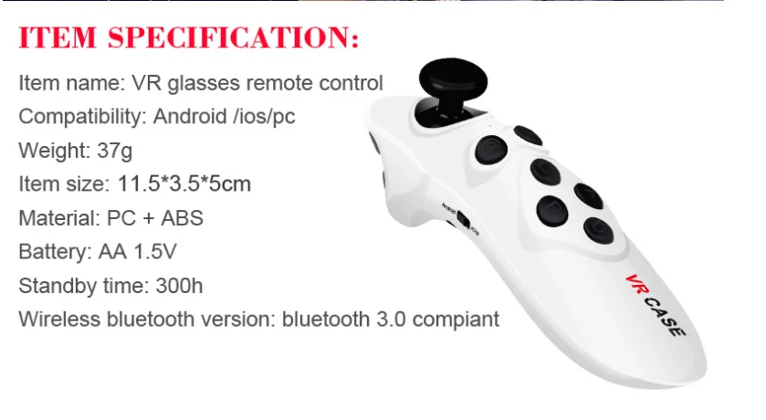 With handle 3D очки виртуальной реальности стекло es Vr Чехлы 5 Plus 3D стекло Immersion 3D глаза Vr гарнитура смартфон - Цвет: With handle