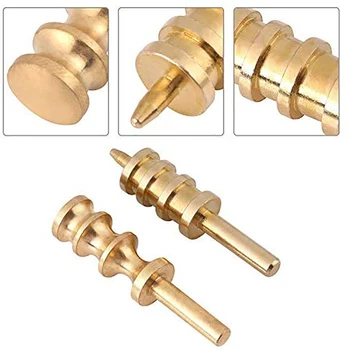 

Leather Craft Pure Brass Leather Seal Edge Hot Electric Iron DIY Tools 3 Groove