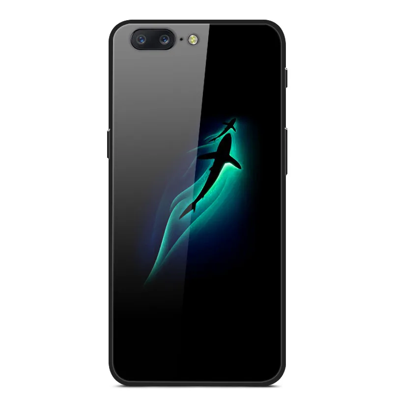 Для Oneplus 5 5 T чехол из закаленного стекла жесткий чехол для телефона для Oneplus 7 Pro TPU бампер чехол s для One plus 5 T 7 Pro Coque