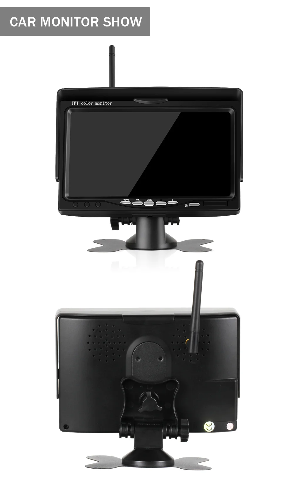 High Definition Wireless Truck DVR Car Monitor 7 CMOS IR Night Vision Reverse Backup Recorder Wifi Camera Parking System
