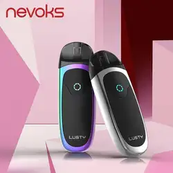 Электронная сигарета стартовый набор Nevoks Lusty AIO pod система buit-in батарея испаритель портативный парогенератор sub Ом MTL vaping pod Комплект