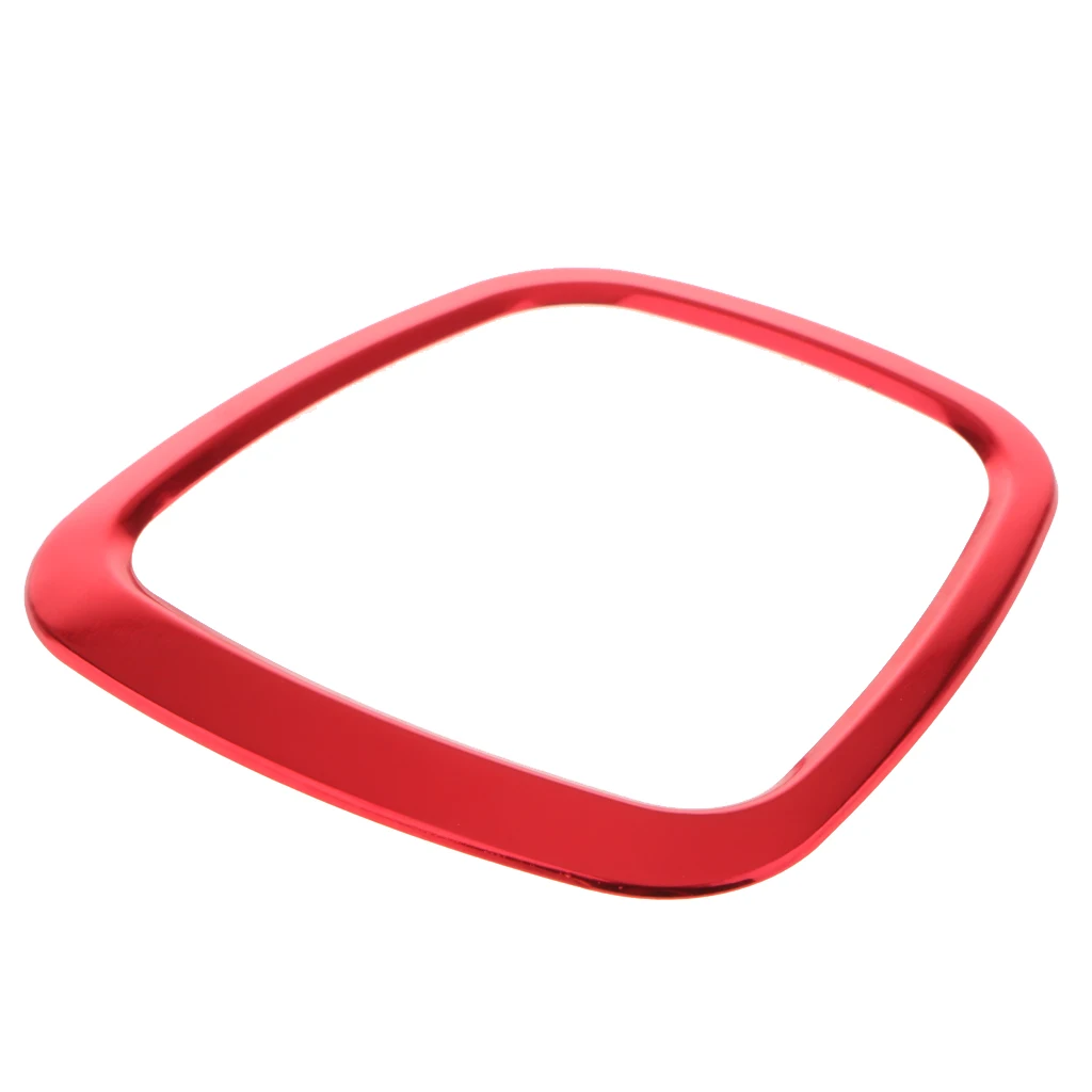 Glossy Aluminium Steering Wheel Insert Badge Cover Sticker for Audi A4L/A6L/Q3/Q5(97x10mm