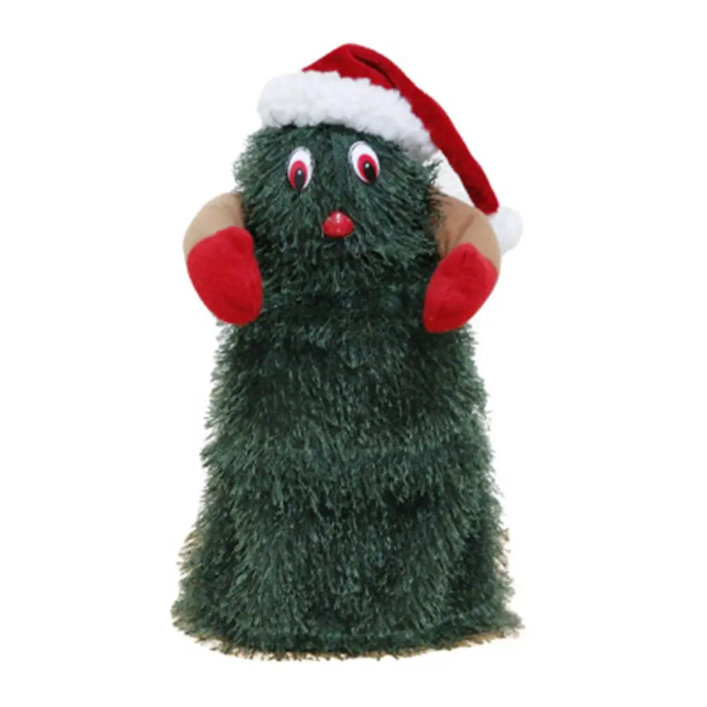 

2019 Christmas Decoration Santa Claus Doll Standing Dance Music Toy New Year Home Ornaments Christmas Gifts for Kids Children