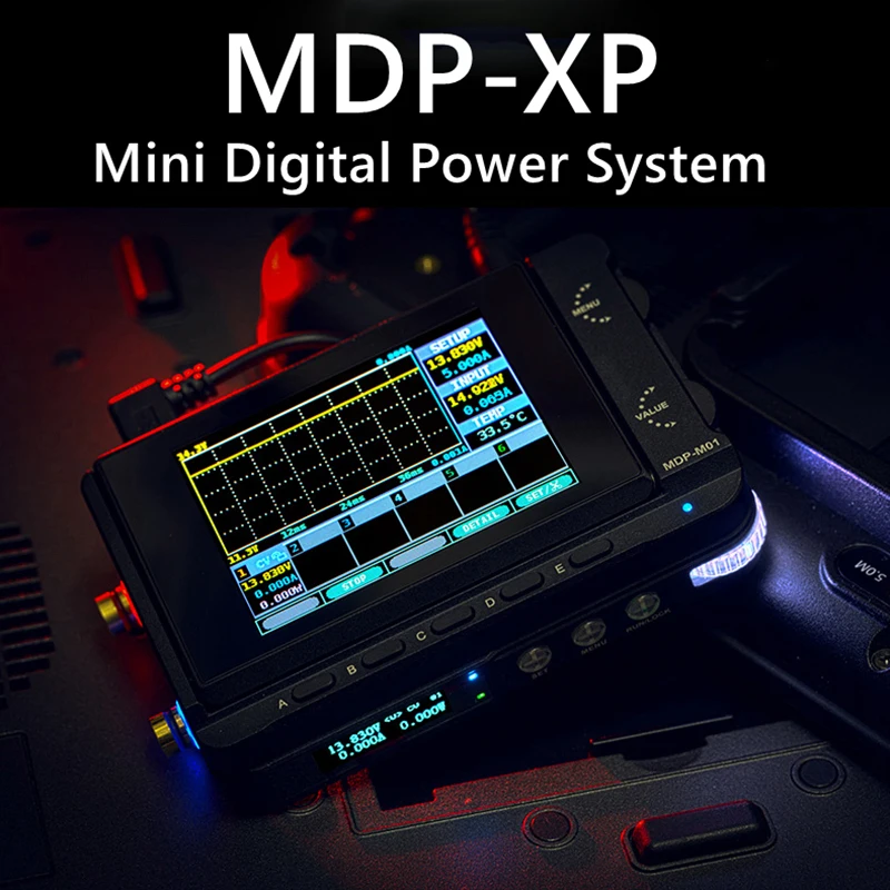 MDP-P905 30 в 5A Регулируемый цифровой источник питания постоянного тока регулятор напряжения 90 Вт мини лабораторный программируемый линейный измеритель мощности MDP-XP