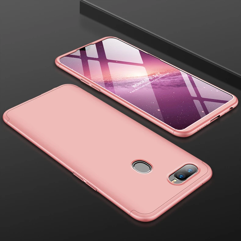 Oppo A5s Case Oppoa5s Cover 360 Degree Full Cover Hard Case For Oppo Ax5s Cph1909 A 5s Oppoax5s With Glass Protector Phone Case Covers Aliexpress