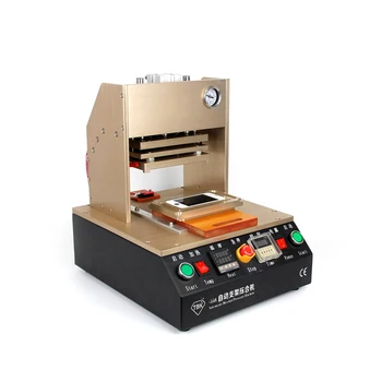 

TBK-558A Pneumatic Automatic Pressure Screen Machine Holder Machine Laminating Machine Separator Built-in Air Compressor TBK