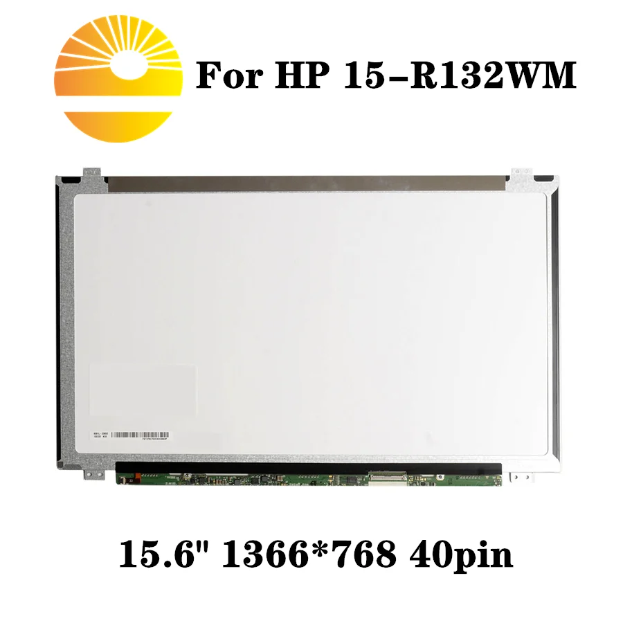 Для hp 15-R132WM Сменный ЖК-экран для ноутбука светодиодный HD