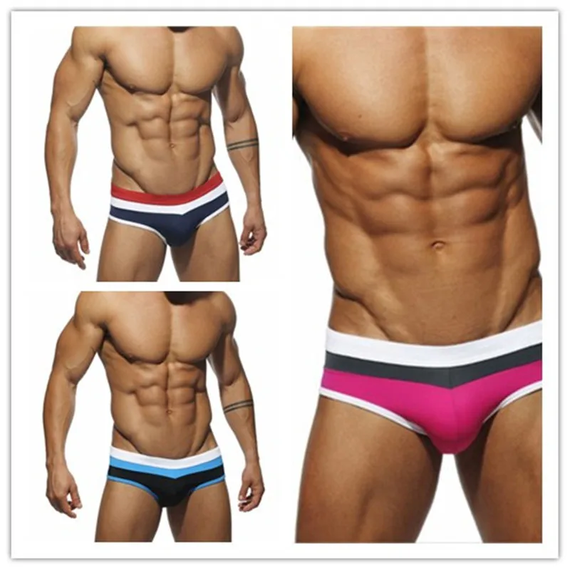 Swimwear Men Brief With Push Pad Sexy Swimsuit Waterproof Swimming Trunks For Bathing Swim Shorts Sunga Hot Sport Homme Swim - 6