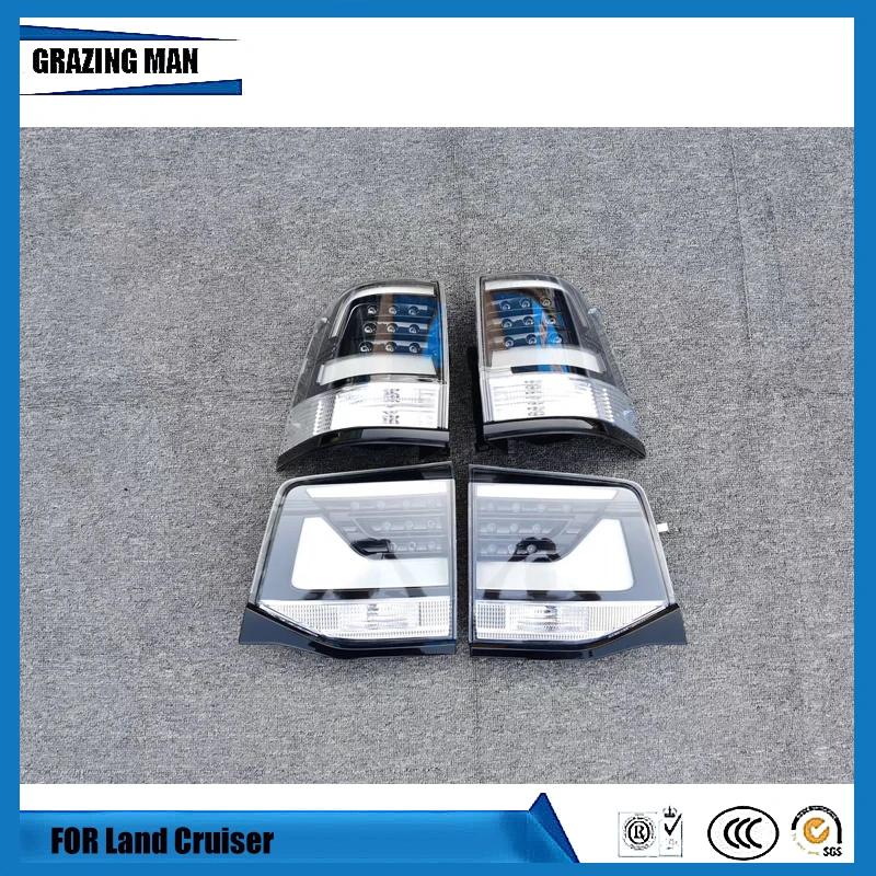 Автомобильный задний светильник для Land Cruiser 2008- LC200 светодиодный задний светильник