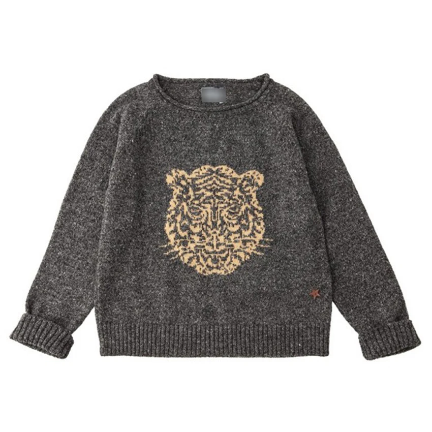 Предпродажа ZMHYAOKE/ г. осенний Детский Рождественский свитер Рождественская одежда для малышей Модный пуловер детские свитера Топ для девочек, свитер