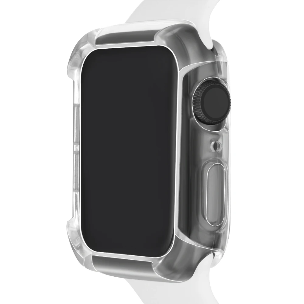 Прозрачный защитный чехол для часов из ТПУ для Apple Watch 4, 40 мм, 44 мм, прозрачный чехол для Iwatch 5, серия 4, 5, силиконовый бампер