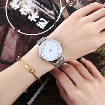 

Watches Men Fashion Lover's Stainless Steel Analog Quartz Wrist Watch zegarek meski orologi uomo relogio masculino 2019