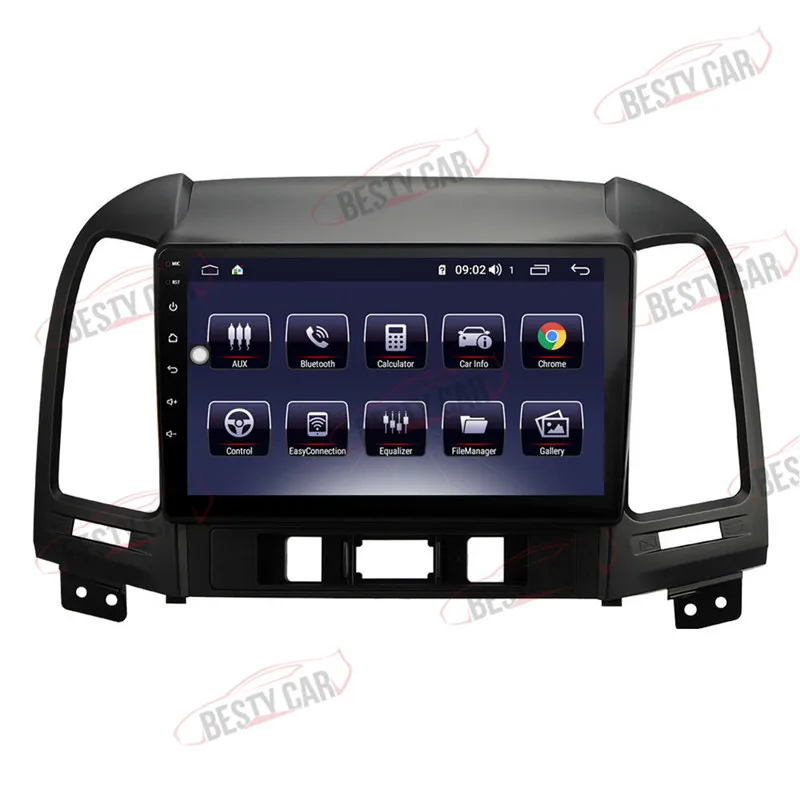 Flash Deal 9" Android Car Multimedia Player GPS Navigation Stereo for Hyundai Sonata 2007-2012 Head Unit Radio Video DSP IPS+2.5D DVR 4G BT 5