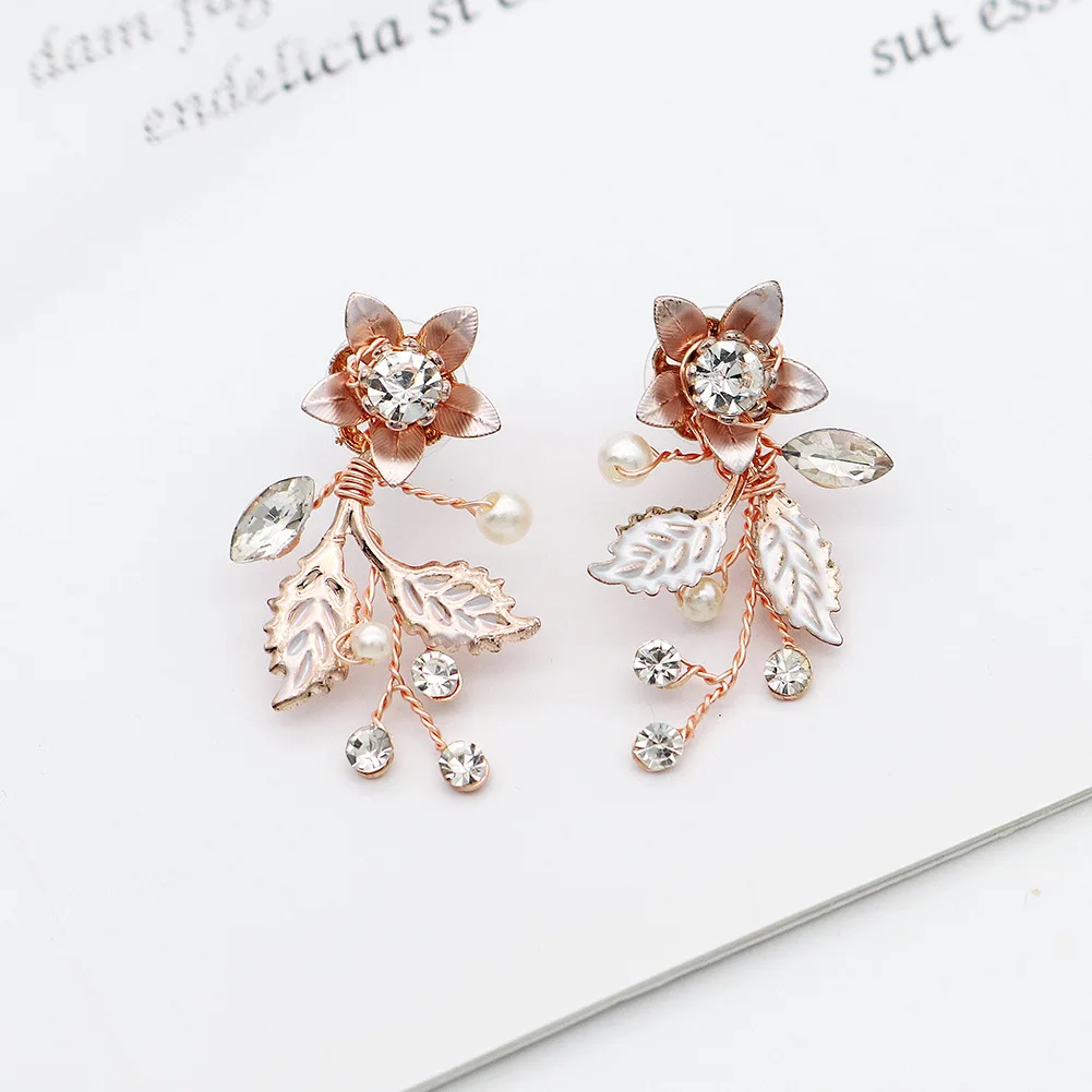 Серьги LosoDo в Корейском стиле женские супер Феи для костюма оригинальные