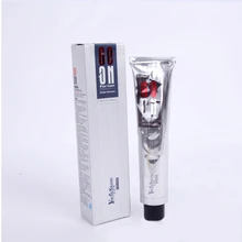 Одноразовая дымчато-серый светильник в стиле панк Серый Серебряный бабушка серая краска для волос цвет унисекс цвет воск краска для волос крем