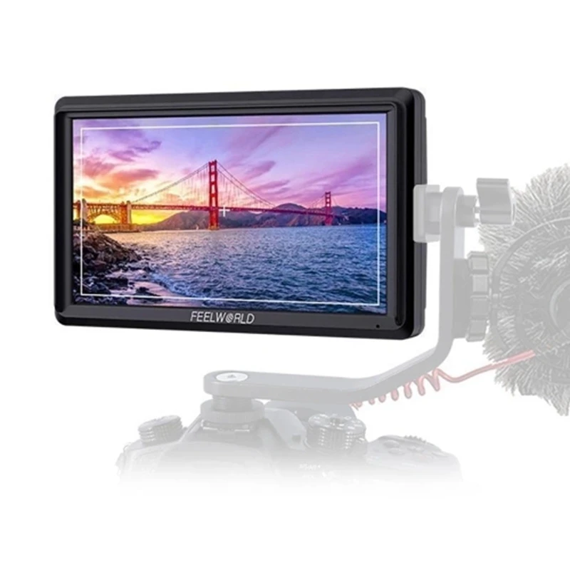 FEELWORLD FW568 5,5 дюймов камера поле DSLR монитор маленький Full HD 4K HDMI 1920x1080 ips видео фокус помощь для sony Nikon Canon