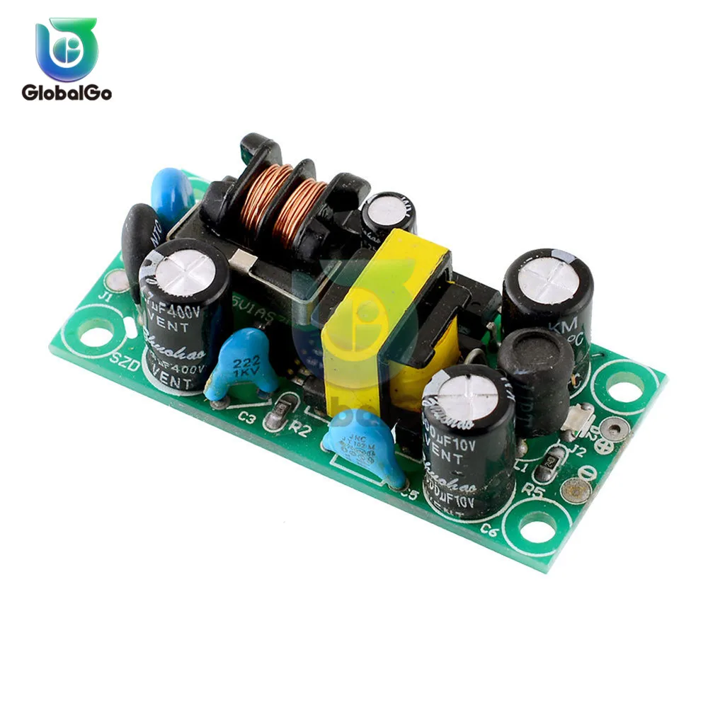 Понижающая зарядная плата 10 шт./лот AC to DC 85 〜 265V 50/60HZ DC5V Преобразователь мощности