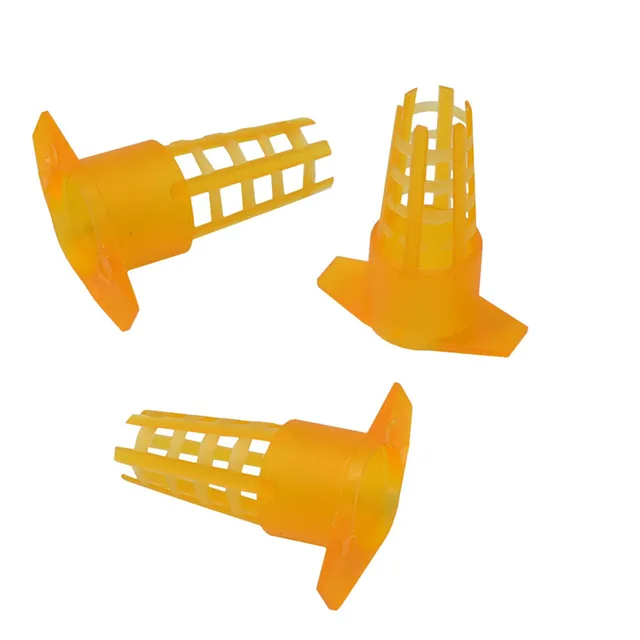 50 Db Műanyag Méh Queen Ketrec Védőfedőr Cellák Ketrecek Védő Szerszámok Méhészkészletek