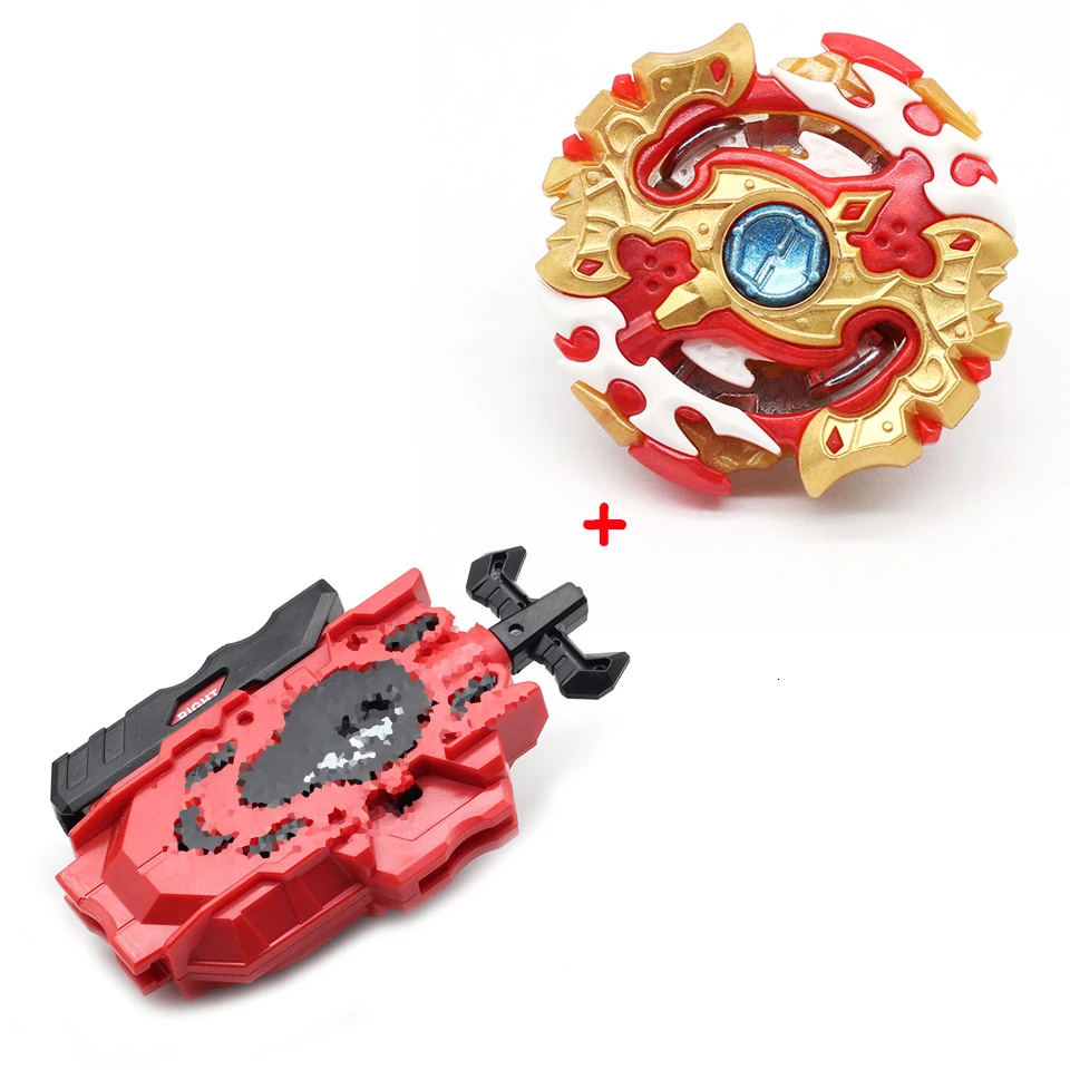 Beyblade Burst B-150 B-148 B-149 с пусковым устройством металлический запатентованный крутящийся венчик для перемешивания гироскопа высокая производительность армейские Beyblade детские игрушки подарок - Цвет: B100With Launcher