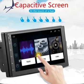 

7 inch IPS Android Touch Screen Car Player Radio Stereo Digital Wireless WIFI GPS Navigation Television Multimedia