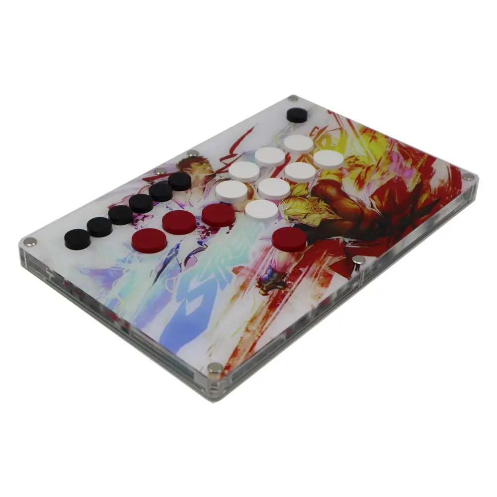 B1-PC Ultra-Dünne Alle Tasten Hitbox Stil Arcade Joystick Stick 