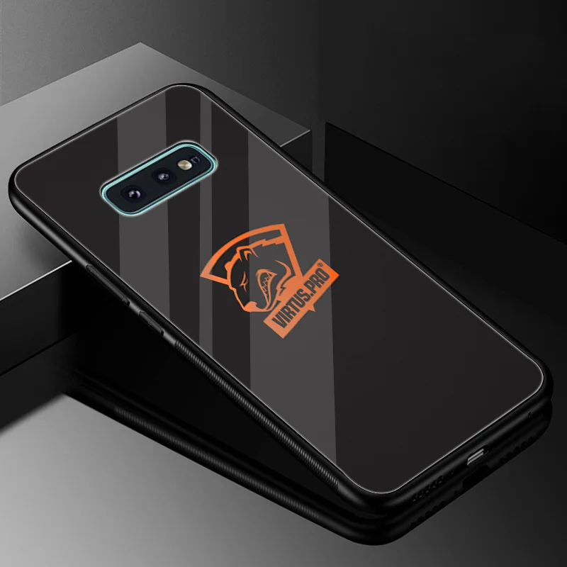 Virtus Pro Стекло чехол из термопластичного полиуретана для samsung A70 A50 A40 A30 A20 A10 A60 Note 8 9 S10 S7 край S8 S9 плюс крышка корпуса