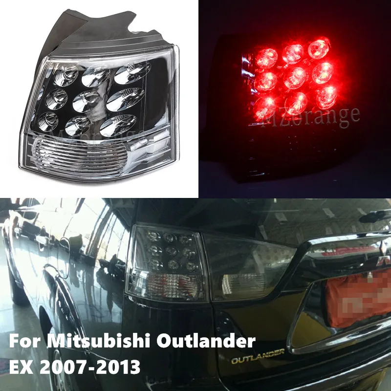 Задний светильник для Mitsubishi Outlander EX 2007-2013 внешний тормозной Стоп-сигнал правый левый автомобильные аксессуары с лампочкой