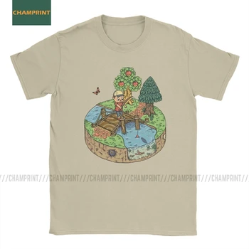 

Men's T-Shirts New Leaf Animal Crossing Cotton Tee Shirt Short Sleeve Game Acnl Roost Wild Slider KK T Shirt Round Collar Tops