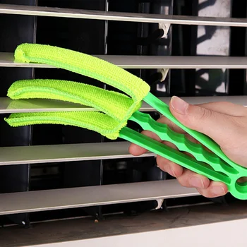 

Useful Microfiber Window Cleaning Brush Air Conditioner Duster Cleaner Rag With Washable Removable Cleaning Cloth