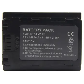 

ABKK-NP-FZ100 Rechargeable Battery for Sony NP-FZ100 and Sony a9, a7R III, a7 III,(Fully compatible original camera)