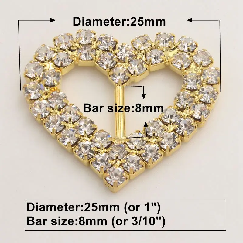 8mm bar 20 шт./лот, латунная пряжка, стразы, ленты, слайдер, золотые пряжки, свадебное украшение на Пригласительные открытки, аксессуары для волос Diy - Цвет: 8mm bar