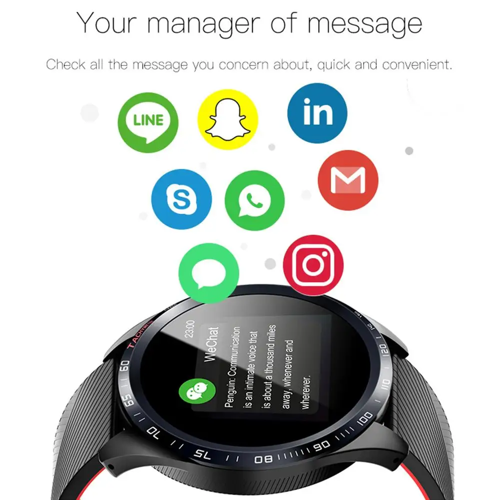 W4 Sports Smart Watch IP67 Waterproof Bluetooth Fitness Tracker Pedometer Heart Rate Monitor Color Display Smart Watch For Gift
