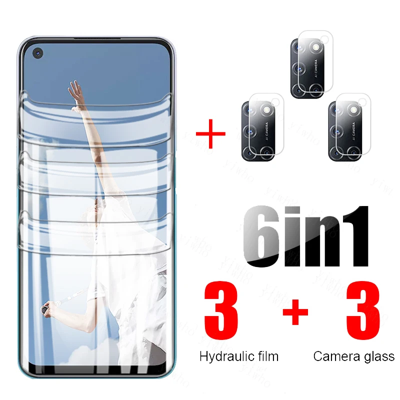 for Oppo A53 Hydrogel Film On for Oppo A52 Glass Screen Protector