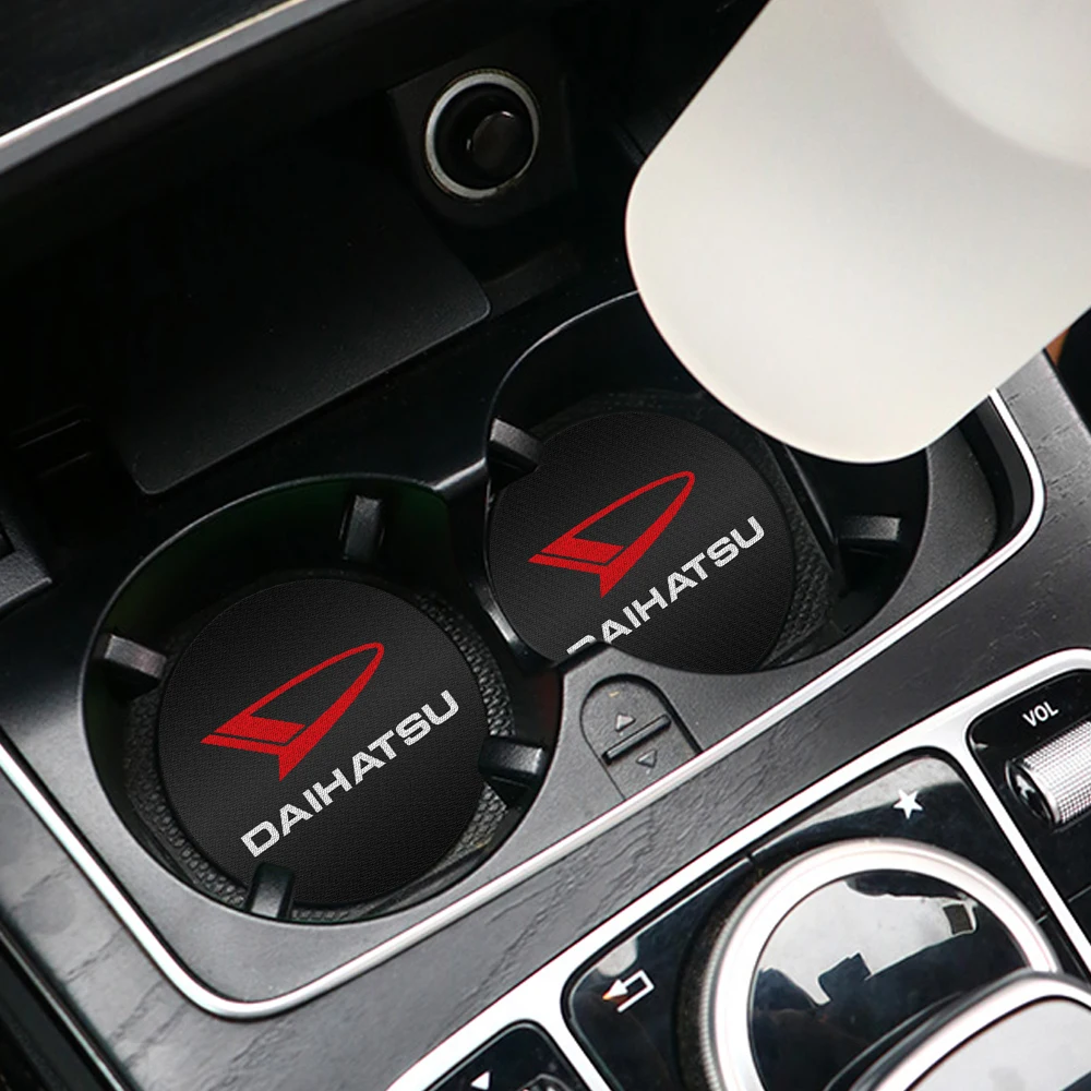 For Daihatsu Altis Terios Sirion Mebius Venza Datsun Serion On-Do 1/2PCS Car Non-slip Mat Water Coaster Cup Bottle Holder Pad For Daihatsu Altis Terios Sirion Mebius Venza Datsun Serion On-Do 1/2PCS Car Non-slip Mat Water Coaster Cup Bottle Holder Pad