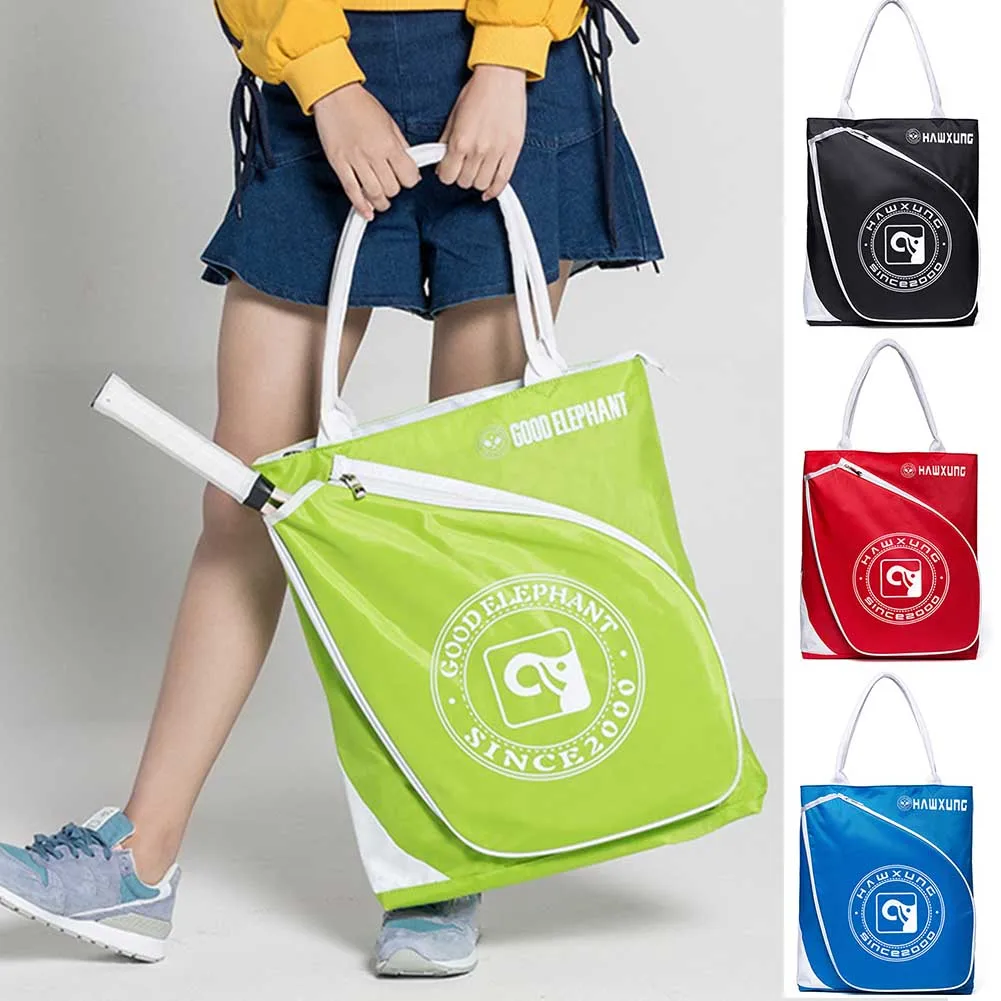 Теннисная Портативная сумка для бадминтона, водонепроницаемая, для спорта на открытом воздухе, для мужчин и женщин, нейлон, устойчивая к царапинам, ракетка, сумки, полотенца, сумка на молнии