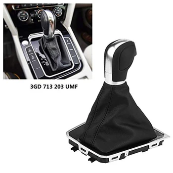 

Car Leather Gear Shift Knob Boot Gaiter for Passat B8 2015-2018 3Gd713203