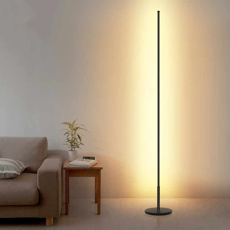 Nordic Moderne Vloerlamp Led Minimalistische Lijnen Vloer Lampen Voor