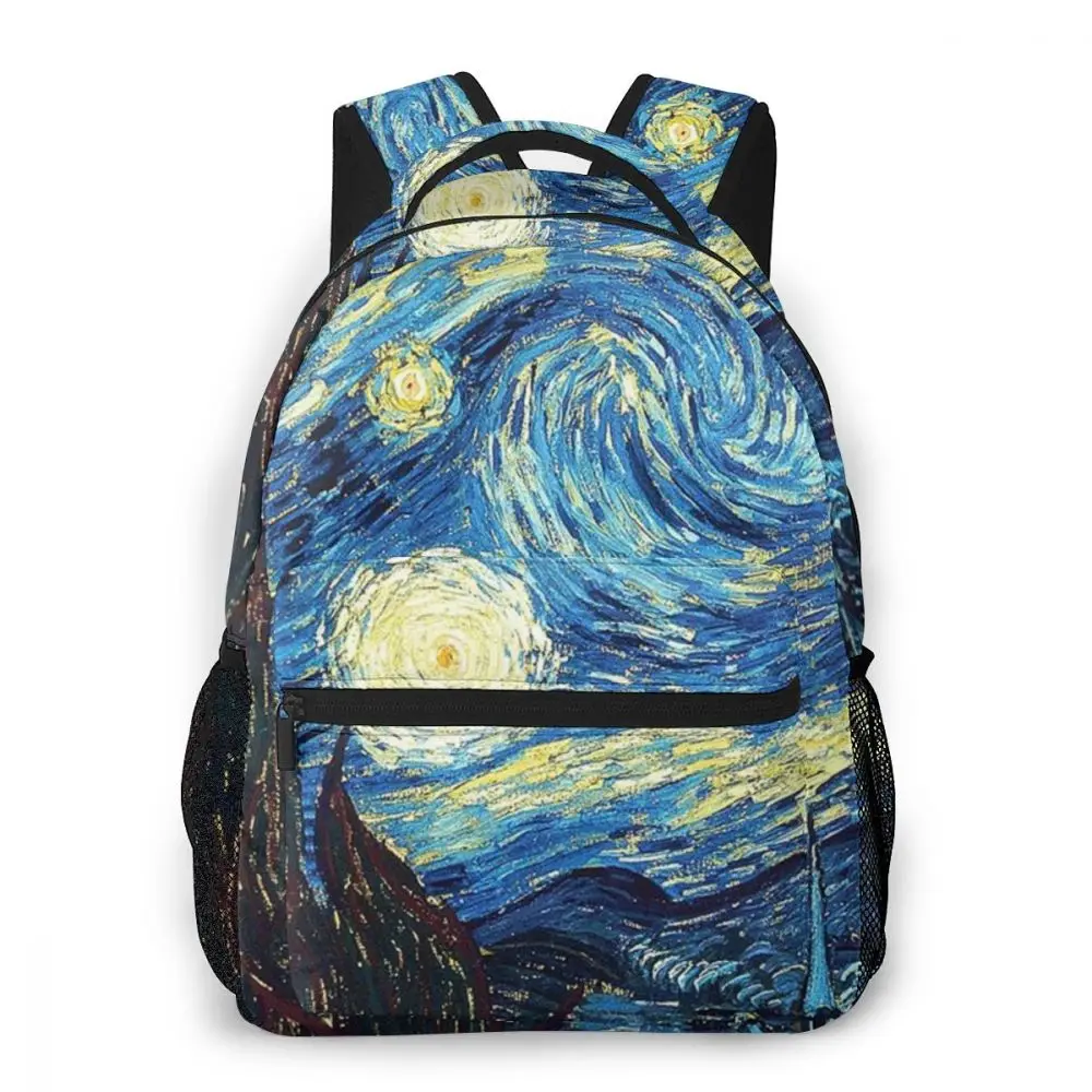 Рюкзак для путешествий Van Gogh звездное небо школьный рюкзак девочек и мальчиков