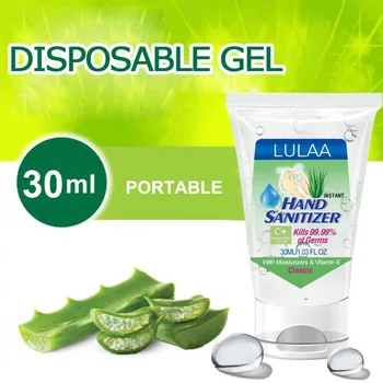 

30ML Mini Hand Sanitizer Gel Disposable Waterless Travel Portable Hand Cleaner Moisturizing Antibacterial Hand Antiseptic Gel