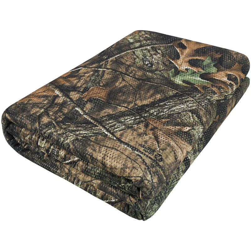 

MENFLY Camouflage Mesh Cloth Maple Leaf Bionic Camo Fabric for Huntting Camouflaged Network Photography Exterior Awning Gazebos